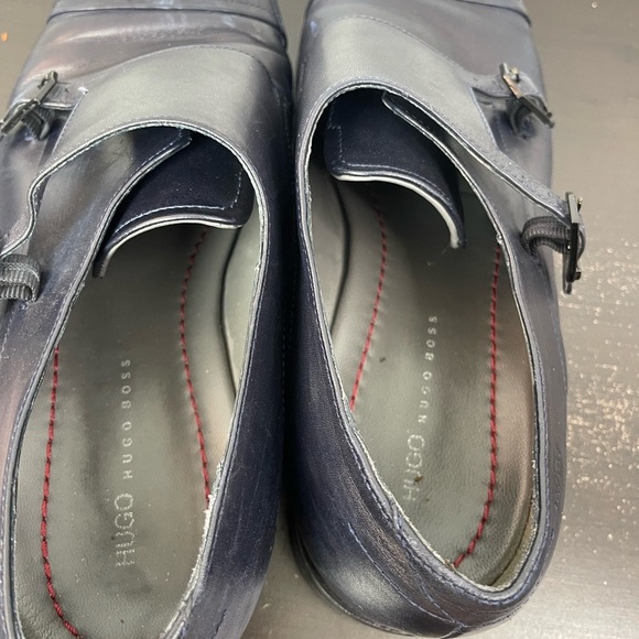 Hugo Boss Navy Blue Shoes size 8.5 - Picture 5 of 7